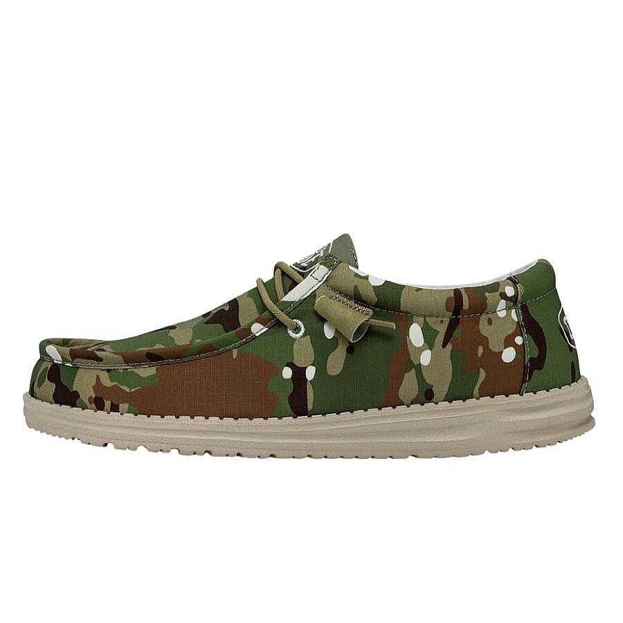 Men Hey Dude | Wally Camouflage * Jaylashoes